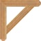 Ekena Millwork Traditional Craftsman Rough Sawn Bracket, Western Red Cedar, 4"W x 26"D x 26"H BKT04X26X26TRA04RWR - alternate 2